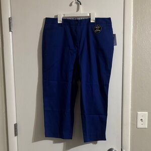 🎄 3/$15 Laura Scott Women's Blue Cropped Pants